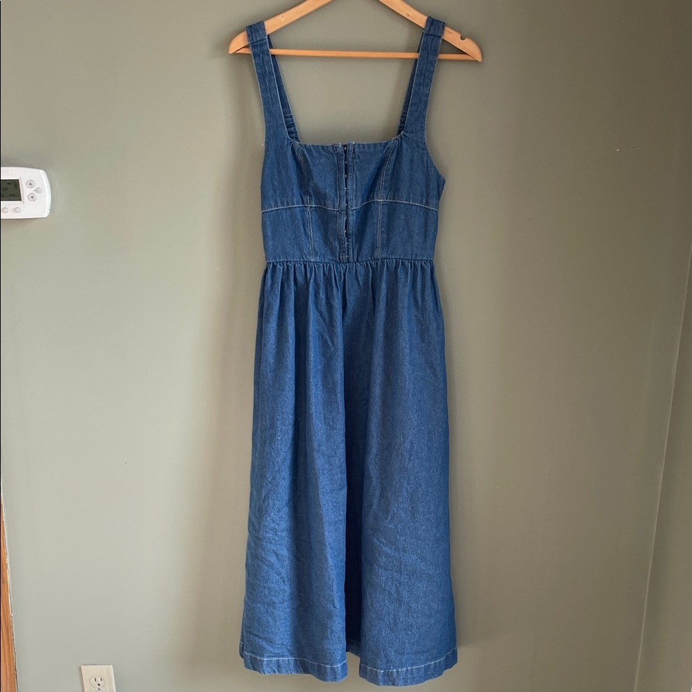 Denim Midi dress